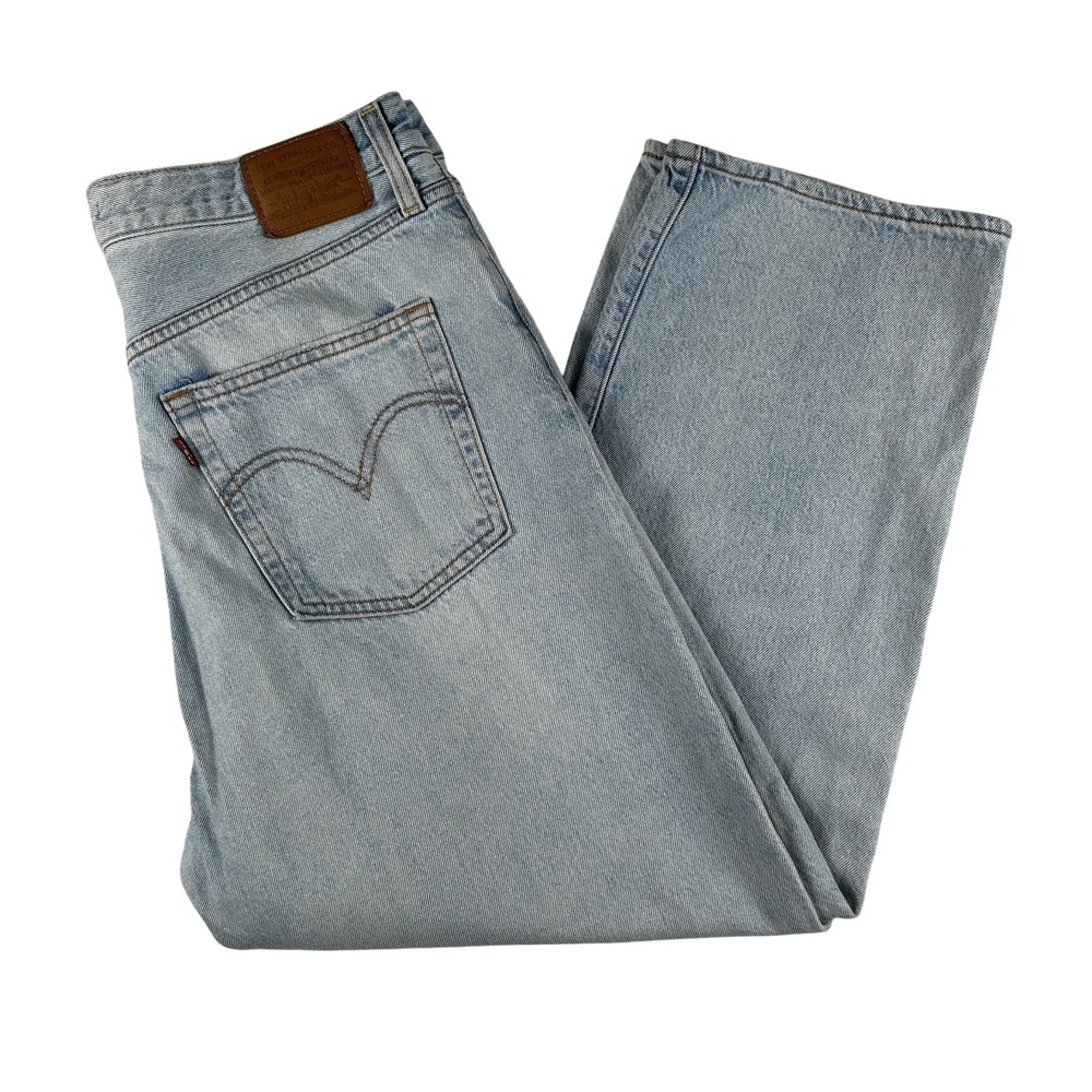 Light Wash Women’s Jeans - Classic High-Rise Straight Leg